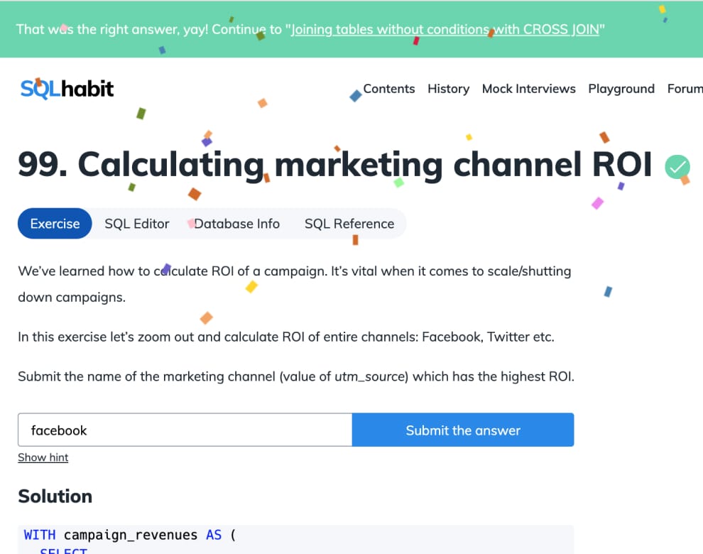 Learn in real context